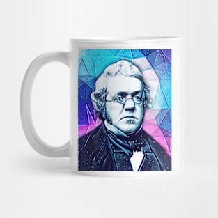 William Makepeace Thackeray Snowy Portrait | William Makepeace Thackeray Artwork 4 Mug